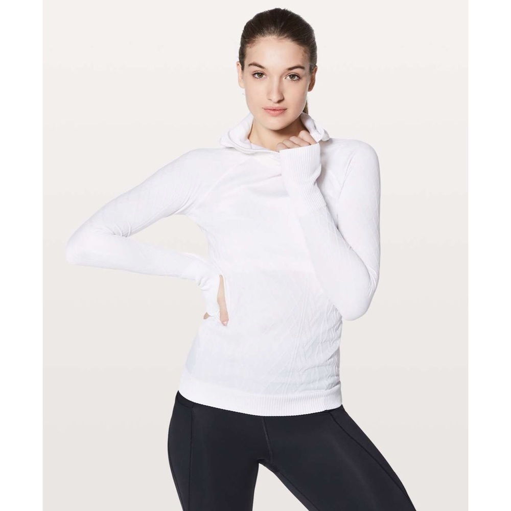 Lululemon Rest Less Hoodie White